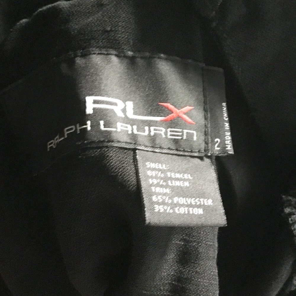 Ralph Lauren RLX Women's Black Shorts Size 2 High - Picture 4 of 4